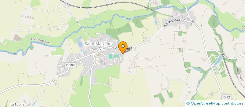 localisation de l'entreprise MELINES  SAINT-MAIXENT-SUR-VIE