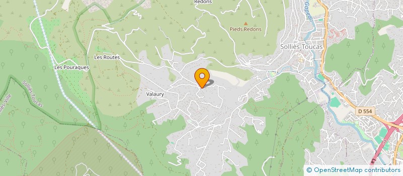 localisation de l'entreprise MELIO  SOLLIES-TOUCAS