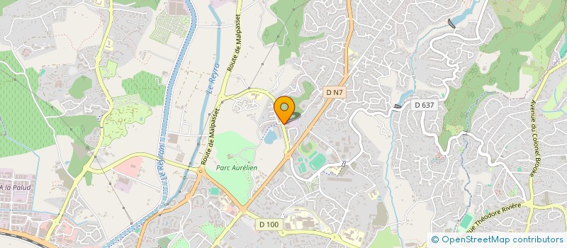 localisation de l'entreprise MELIOR à FREJUS
