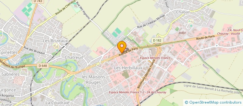 localisation de l'entreprise MELIORIS FONDS DE DOTATION à NIORT