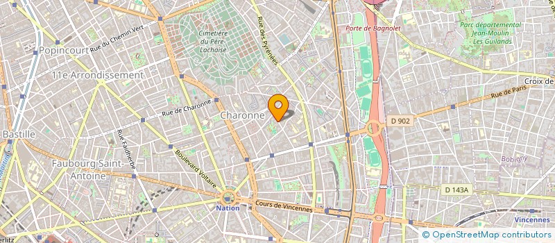 localisation de l'entreprise MELIPONA CONSEIL  PARIS