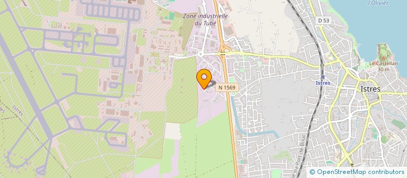 localisation de l'entreprise MELIS  ISTRES