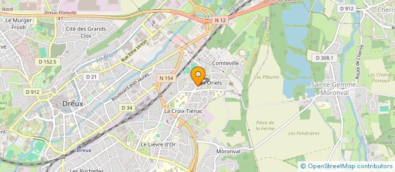 localisation de l'entreprise MELIS COIFFURE à DREUX
