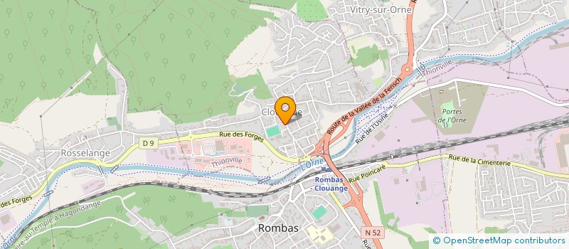 localisation de l'entreprise MELIS COIFFURE  CLOUANGE