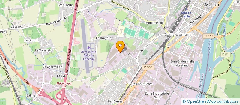 localisation de l'entreprise MELIS PRIMEURS à MACON