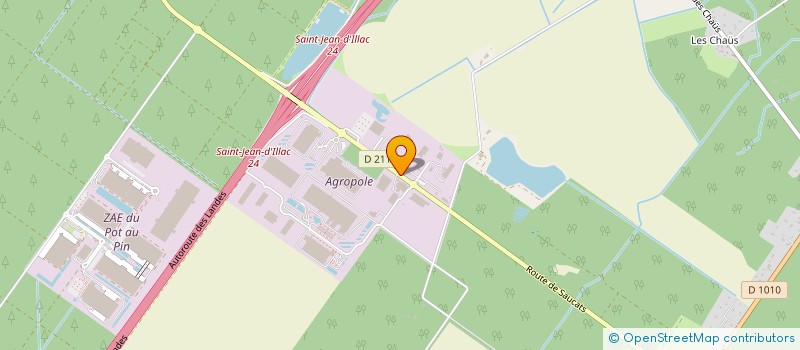 localisation de l'entreprise MELISA  CESTAS