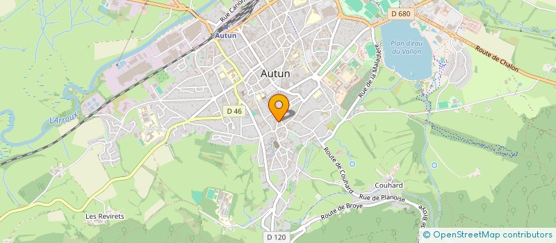 localisation de l'entreprise MELISA  AUTUN