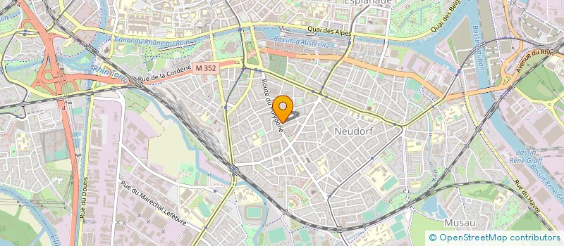 localisation de l'entreprise MELISANDE à STRASBOURG