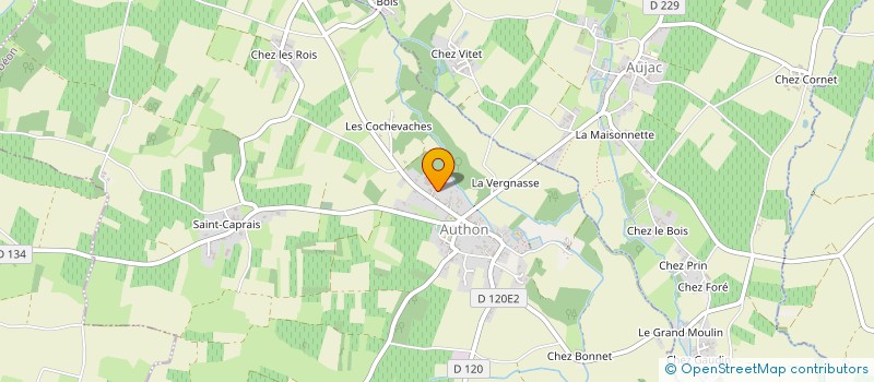 localisation de l'entreprise MELISDOR  AUTHON-EBEON