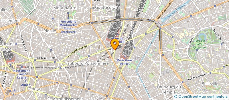 localisation de l'entreprise MELISSA à PARIS