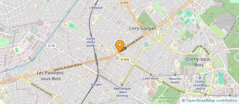 localisation de l'entreprise MELISSA  LIVRY-GARGAN