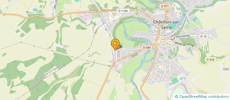 localisation de l'entreprise MELISSA  CHATILLON-SUR-SEINE