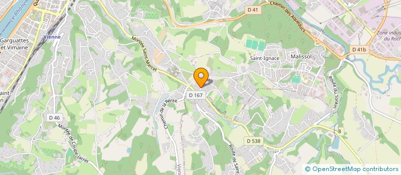 localisation de l'entreprise MELISSA  VIENNE