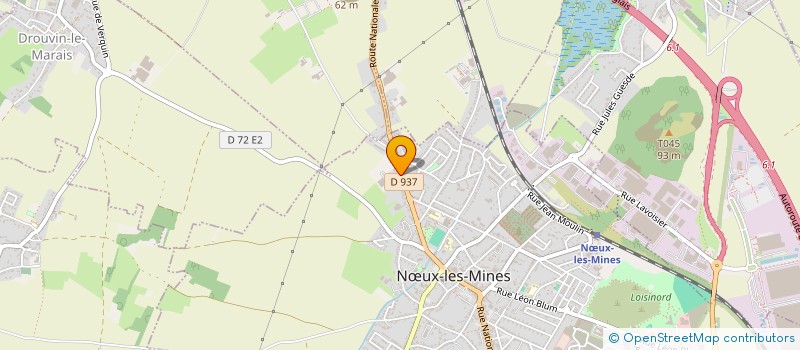 localisation de l'entreprise MELISSA  NUX-LES-MINES