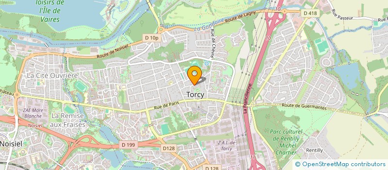 localisation de l'entreprise MELISSA  TORCY