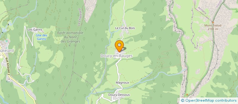 localisation de l'entreprise MELISSA  DOUCY-EN-BAUGES