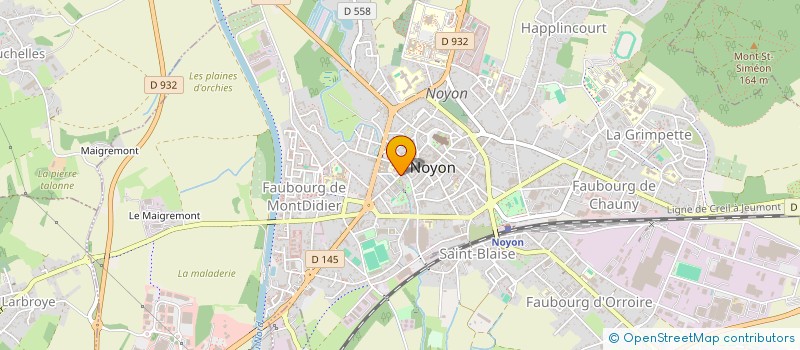 localisation de l'entreprise MELISSA  NOYON