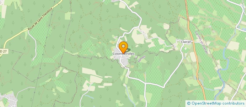 localisation de l'entreprise MELISSA LOTUS  SAINT-THEODORIT