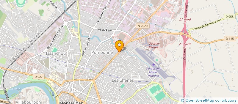 localisation de l'entreprise MELISSA M  MONTAUBAN