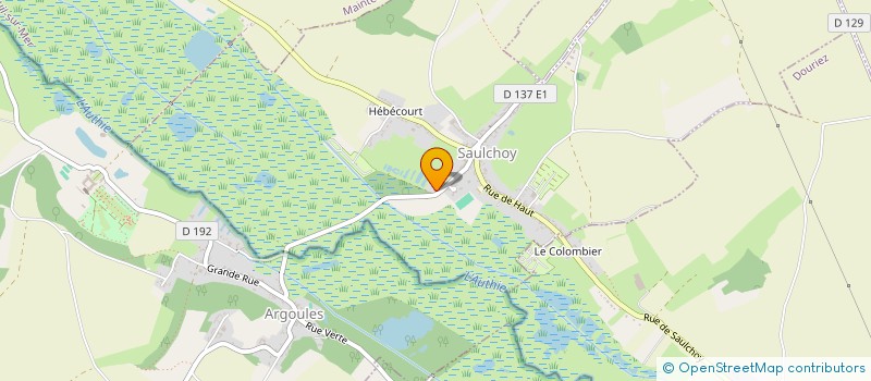 localisation de l'entreprise MELISSA.THIEBAUT  SAULCHOY