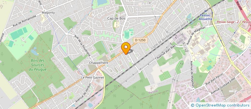 localisation de l'entreprise MELISSA WILPOTTE  CANEJAN