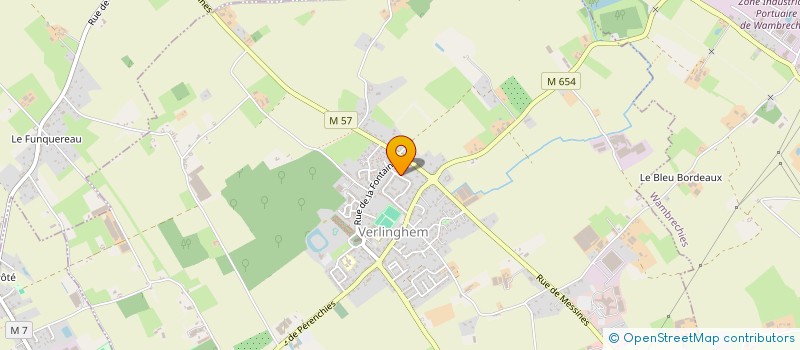 localisation de l'entreprise MELISSANDRE  VERLINGHEM