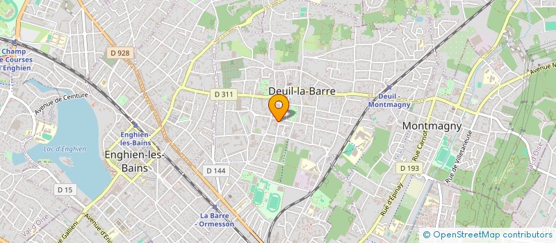 localisation de l'entreprise MELISSE  DEUIL-LA-BARRE