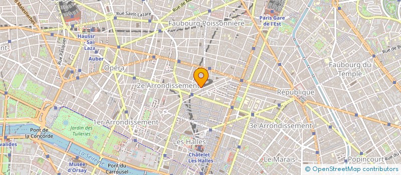 localisation de l'entreprise MELISTEX  PARIS