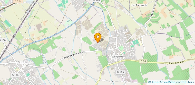 localisation de l'entreprise MELISTIAN  LANSARGUES