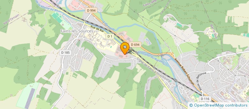 localisation de l'entreprise MELISTRIKE à FAINS-VEEL