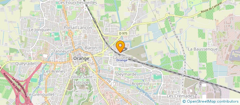 localisation de l'entreprise MELITA  ORANGE