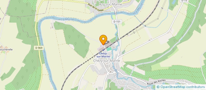 localisation de l'entreprise MELITTA FRANCE  CHEZY-SUR-MARNE