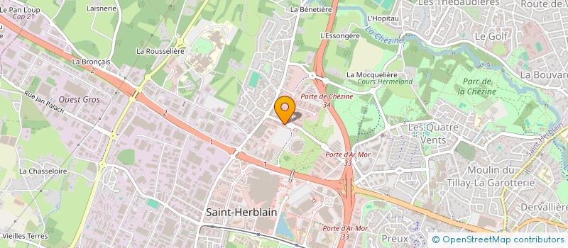 localisation de l'entreprise MELIUS  SAINT-HERBLAIN