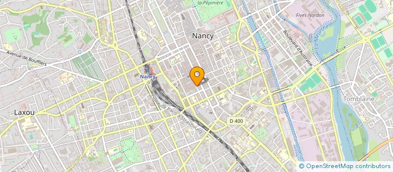 localisation de l'entreprise MELIV à NANCY