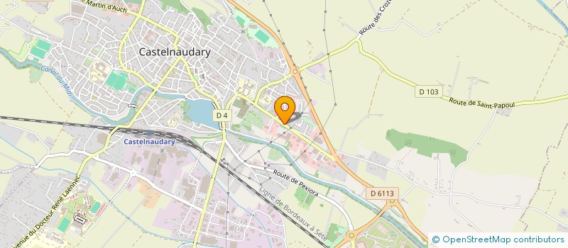 localisation de l'entreprise MELIX DISTRIBUTION à CASTELNAUDARY