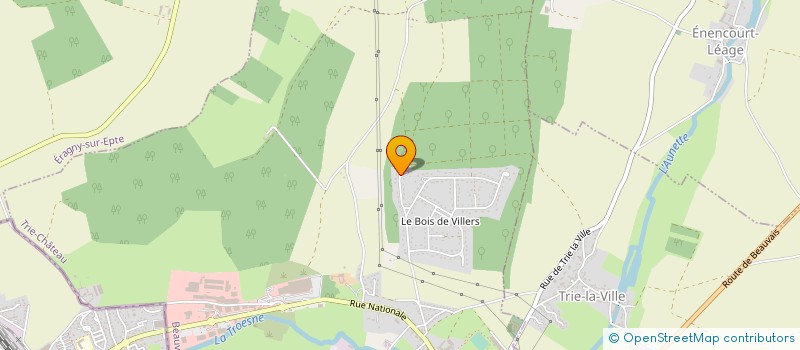 localisation de l'entreprise MELIYA IMMO  TRIE-CHATEAU