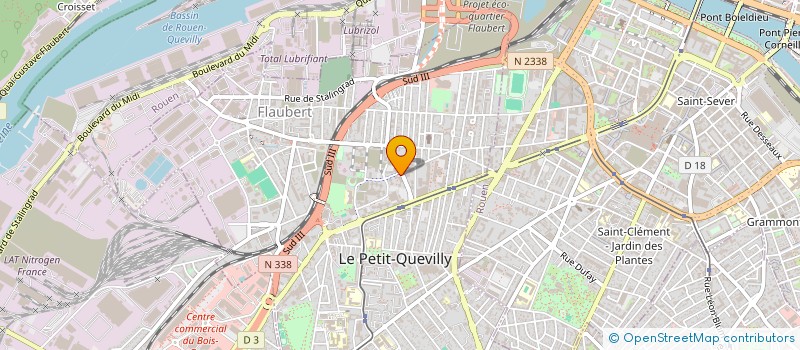 localisation de l'entreprise MELIZ  LE PETIT-QUEVILLY