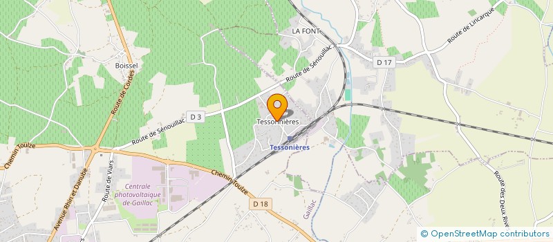 localisation de l'entreprise MELJE à GAILLAC