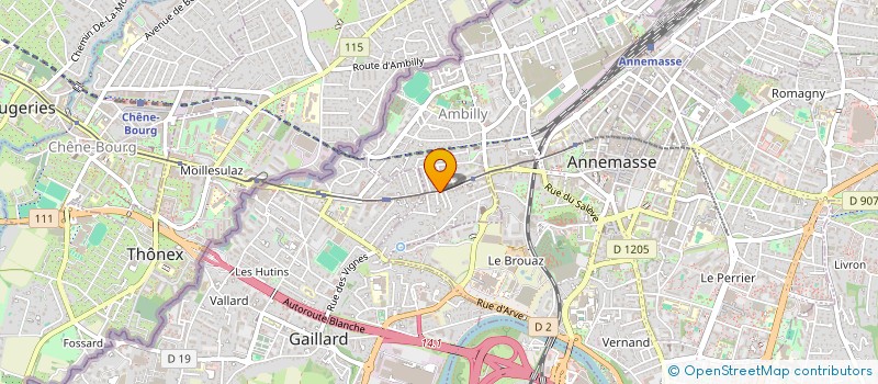 localisation de l'entreprise MELJO  AMBILLY