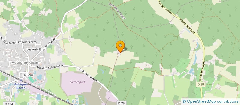 localisation de l'entreprise MELJYMI  MONTVAL-SUR-LOIR