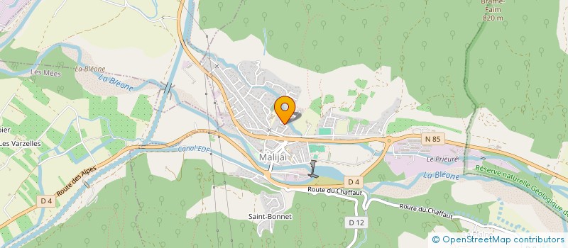 localisation de l'entreprise MELKA  MALIJAI