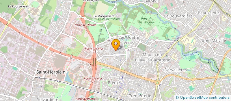 localisation de l'entreprise MELKA  SAINT-HERBLAIN