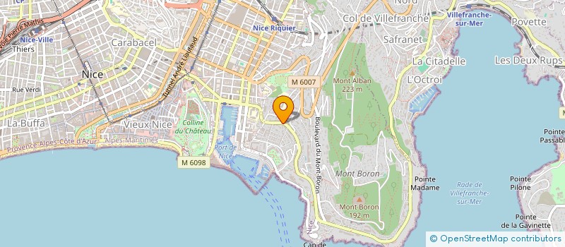 localisation de l'entreprise MELKART à NICE