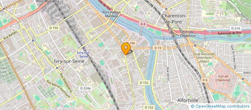 localisation de l'entreprise MELKARTIS à IVRY-SUR-SEINE