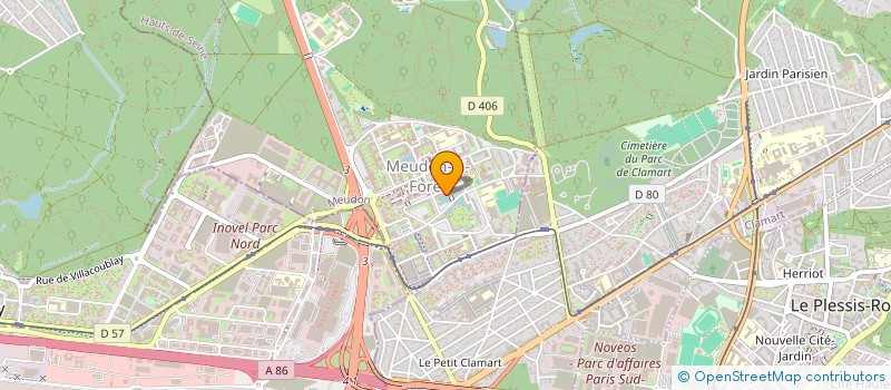 localisation de l'entreprise MELKIKERA  MEUDON