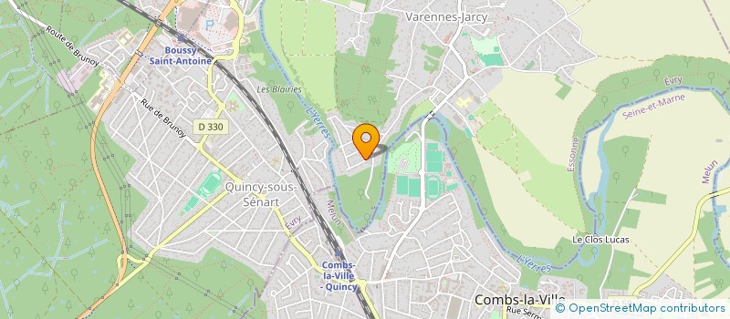 localisation de l'entreprise MELL  VARENNES-JARCY