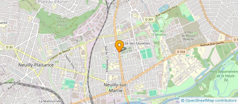 localisation de l'entreprise MELL à NEUILLY-SUR-MARNE