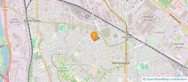localisation de l'entreprise MELL IMMO  VENISSIEUX