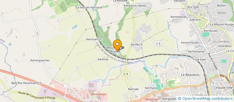 localisation de l'entreprise MELLAC EQUITATION LOISIRS à MELLAC