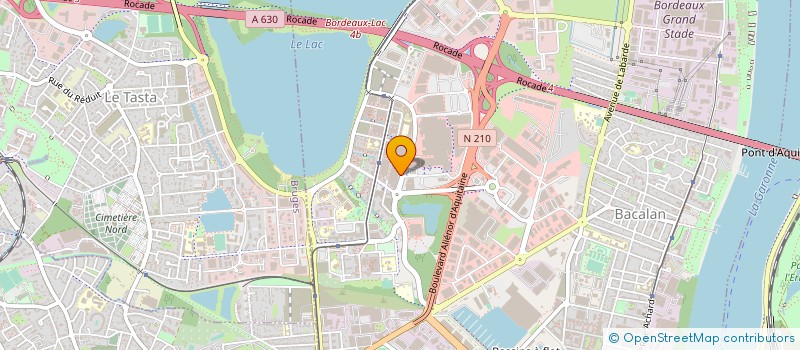 localisation de l'entreprise MELLAH ET COMPAGNIE à BORDEAUX